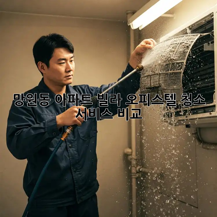 망원동 아파트, 빌라, 오피스텔 청소 서비스 비교