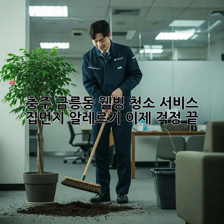 충주 금릉동 웰빙 청소 서비스: 집먼지 알레르기, 이제 걱정 끝!