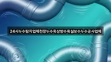 24시누수탐지업체천장누수옥상방수욕실보수누수공사업체