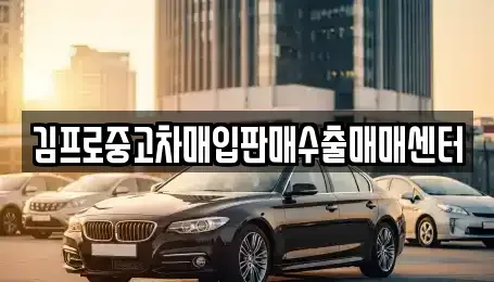 전남 목포시 중동2가 중고차매입 전문 김프로중고차매입판매수출매매센터