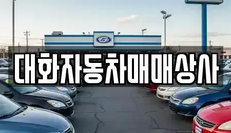 전라남도 화순군 화순읍 중고차 전문 대화자동차매매상사